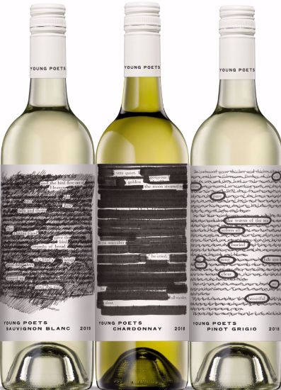 Picture of TRIPLE WORD SCORE! YOUNG POETS SAV BLANC, CHARDY & PINOT GRIGIO