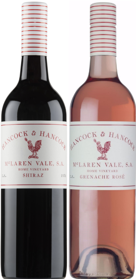 Picture of HANCOCK RED & PINK - SHIRAZ & ROSE