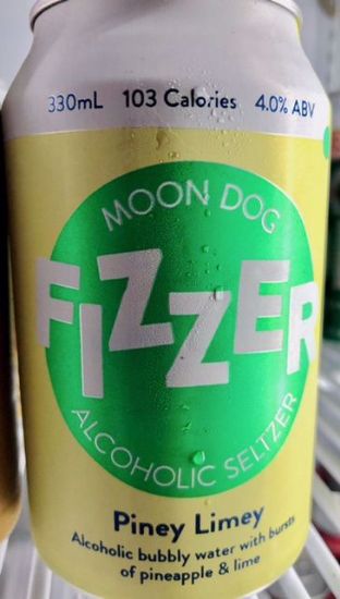 Picture of MOON DOG FIZZER PINEY LIMEY SELTZER