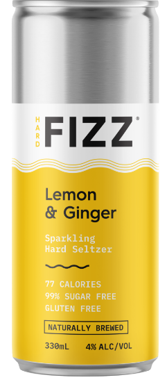 Picture of Z - HARD FIZZ - LEMON GINGER