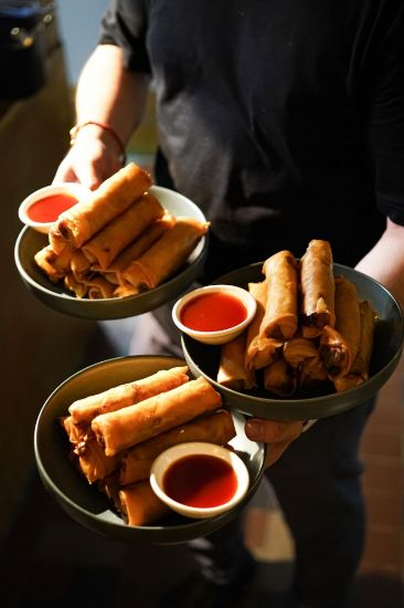 Picture of Vegetarian Spring Rolls - 3pcs